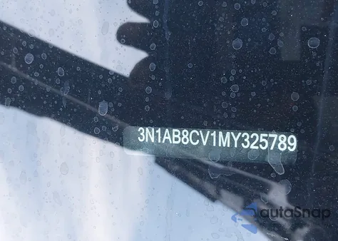 2021 Nissan Sentra Sv Xtronic Cvt из США, поврежденный, VIN 3N1AB8CV1MY325789